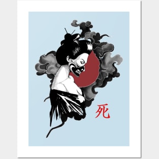 geisha Posters and Art